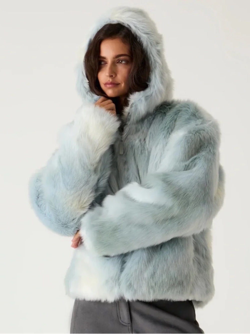 BNWOT Kith Faux Fur Teddy Zip Up Jacket Size Small